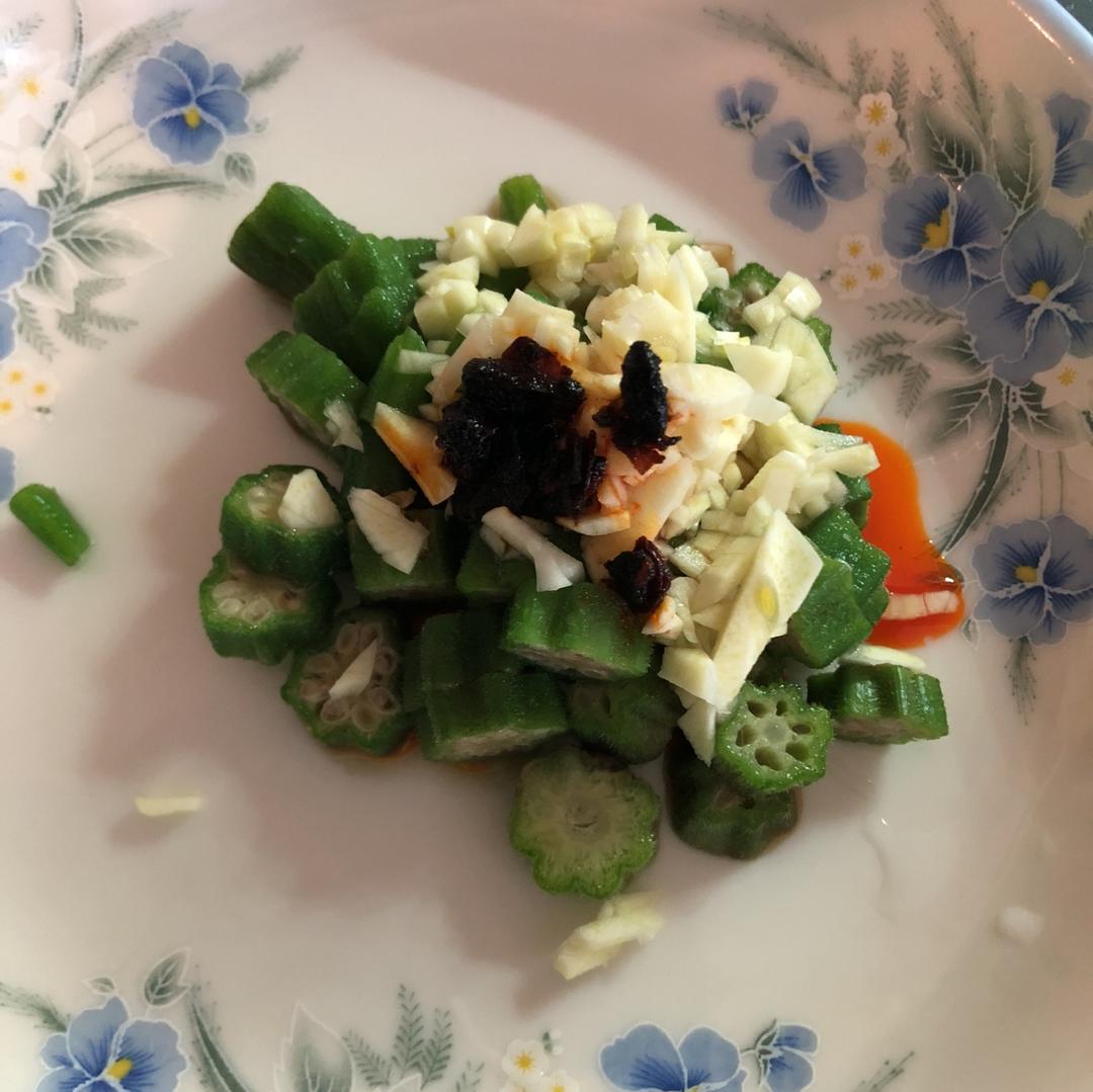 夏日快手菜凉拌秋葵