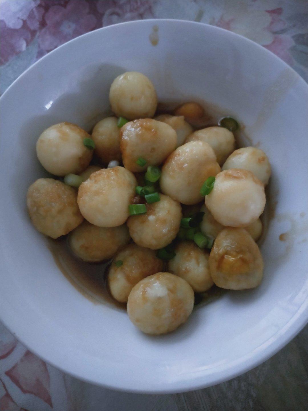 快手虎皮鹌鹑蛋