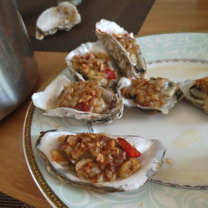 蒜蓉烤生蚝（烤箱版）