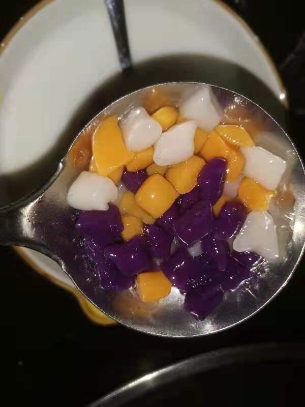 椰浆红豆芋圆烧仙草