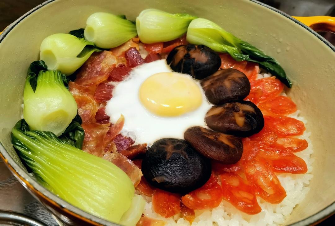 勾魂腊味煲仔饭（铸铁锅版）