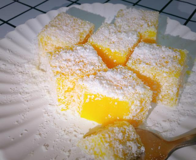 小美版椰香橘子糕的做法