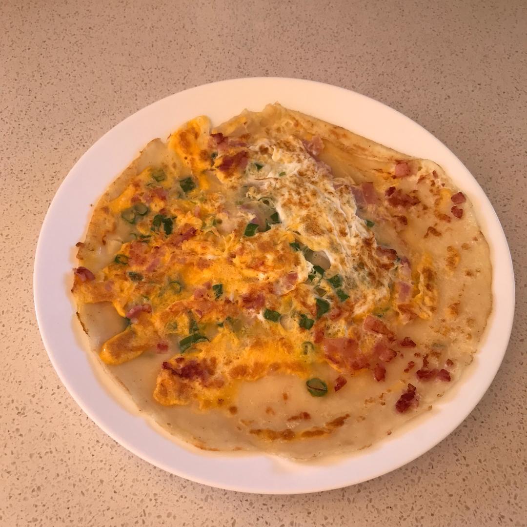 葱花鸡蛋饼