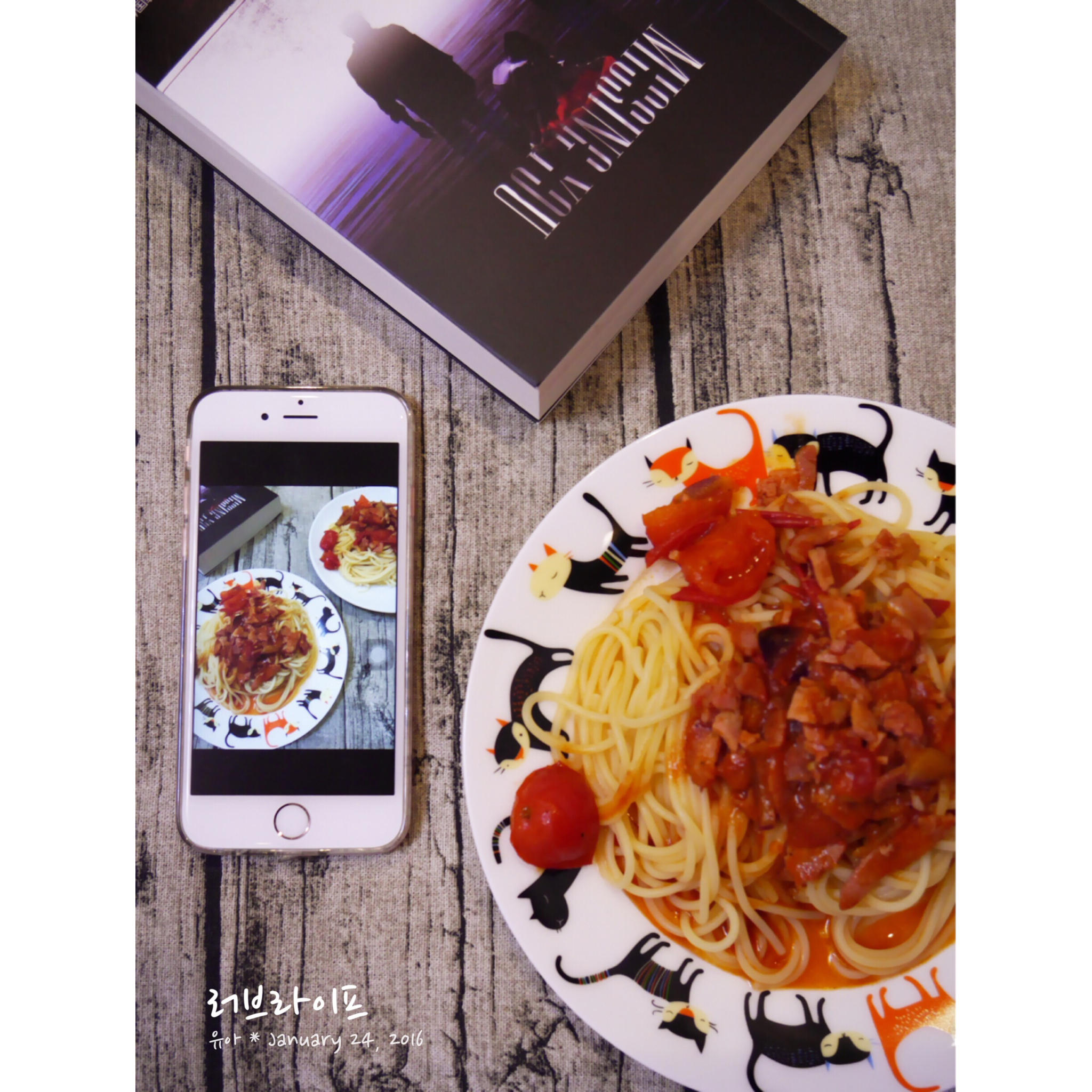 培根番茄意大利面