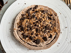巧克力香缇奶油裸蛋糕的做法 步骤13