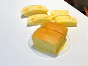咸蛋黄古早味蛋糕（超好吃的咸蛋黄系列）的做法 步骤18