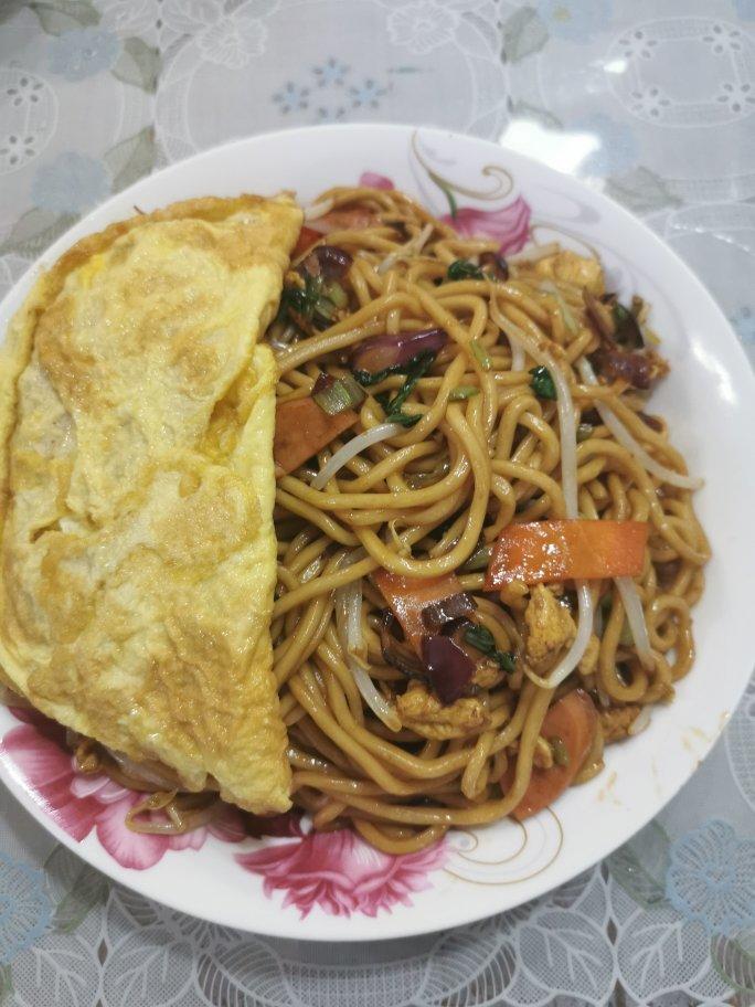 🍜最简单最好吃的家常炒面