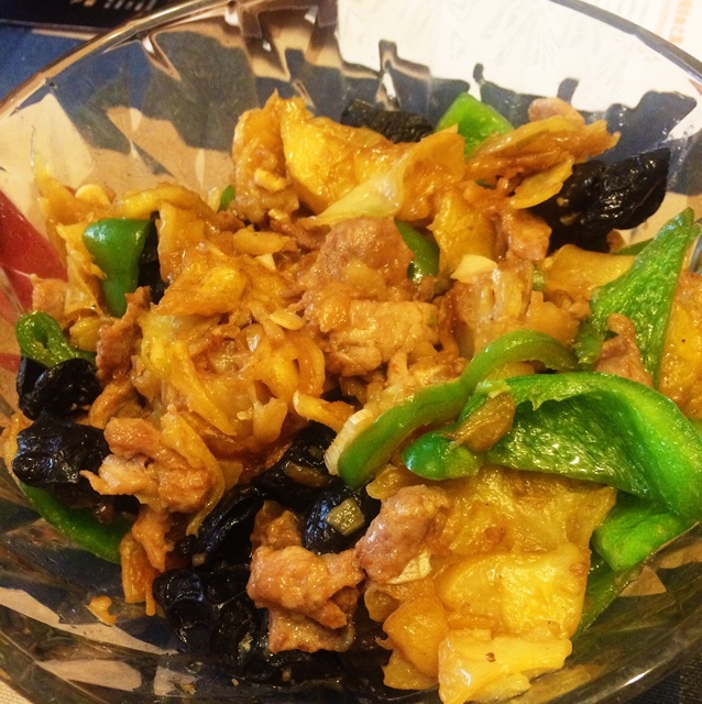 过油肉土豆片