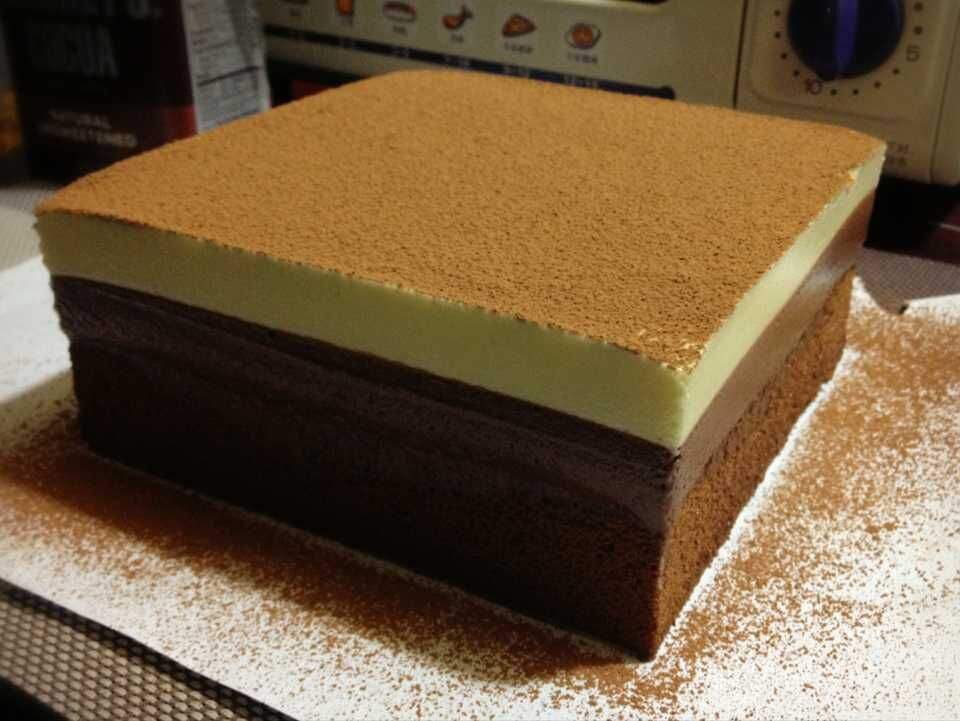 黑白巧克力慕斯