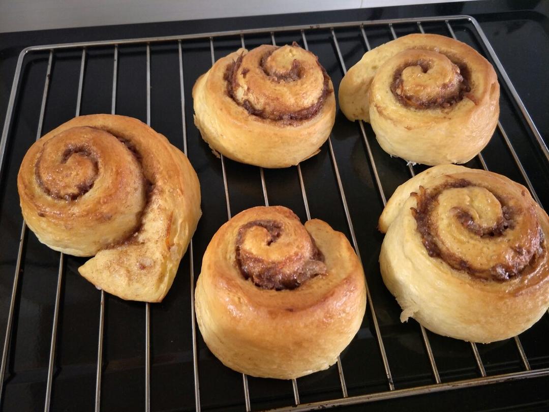 【曼食慢语】肉桂面包卷