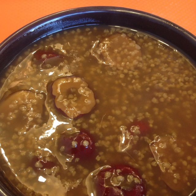 红豆小米粥