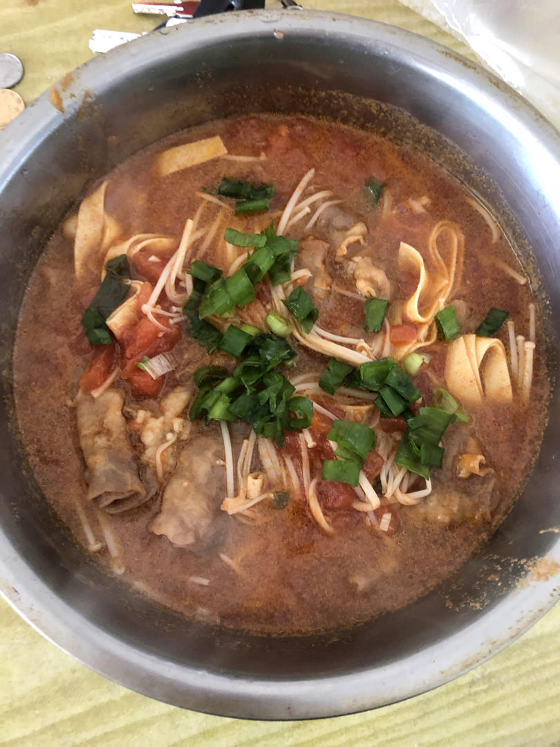 番茄肥牛，特别开胃