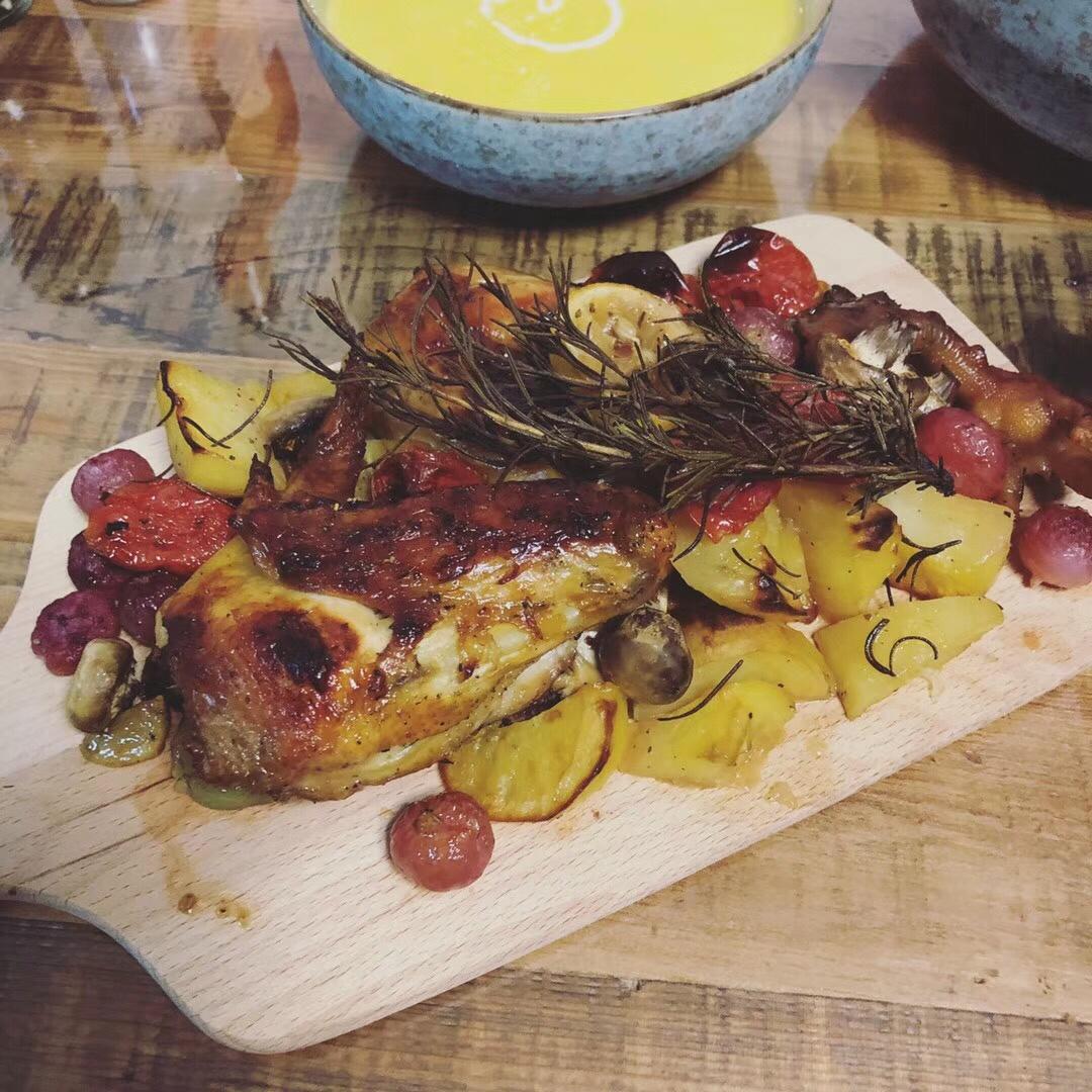 圣诞烤鸡