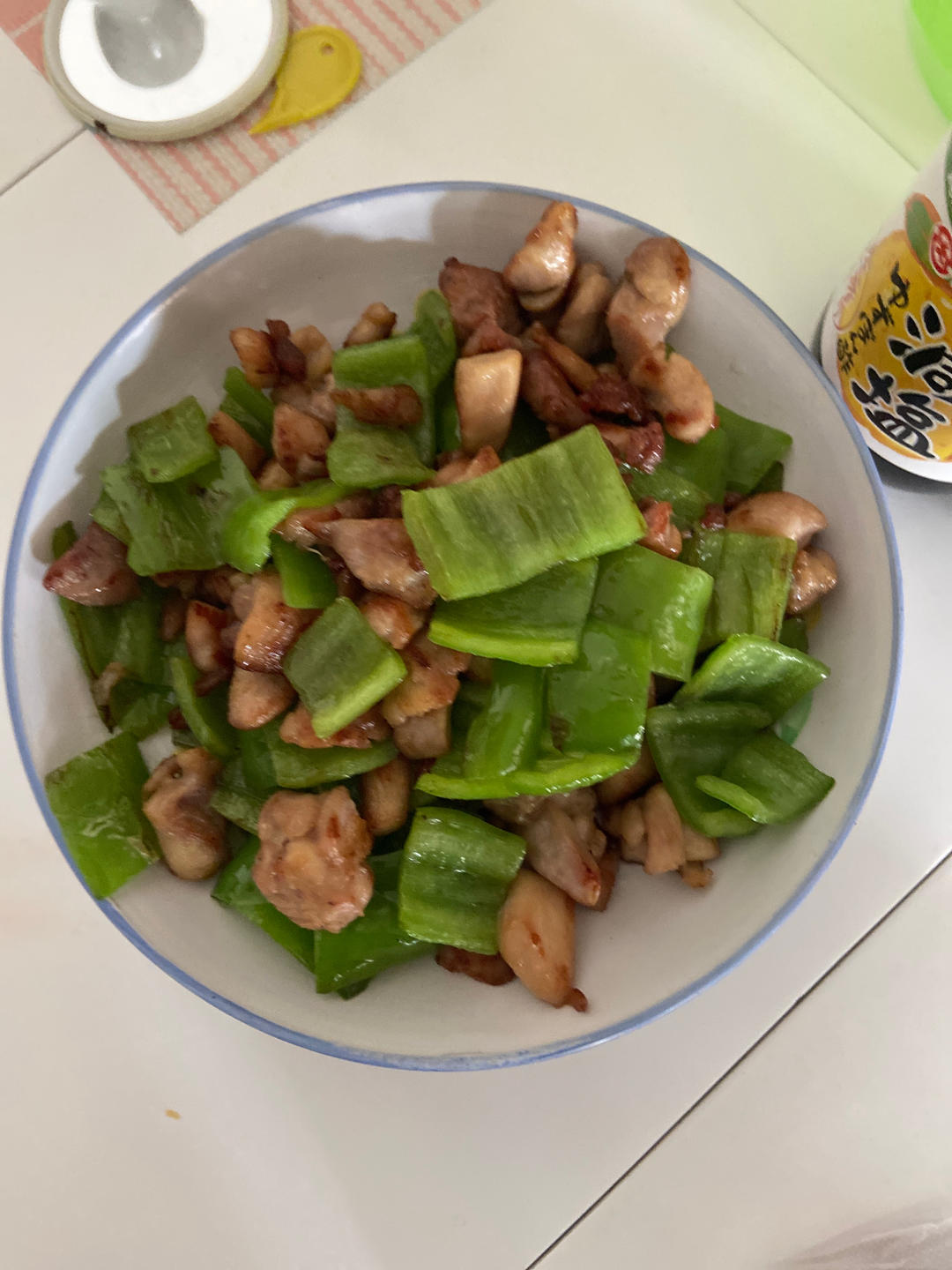 青椒炒鸡腿肉（大厨级别）