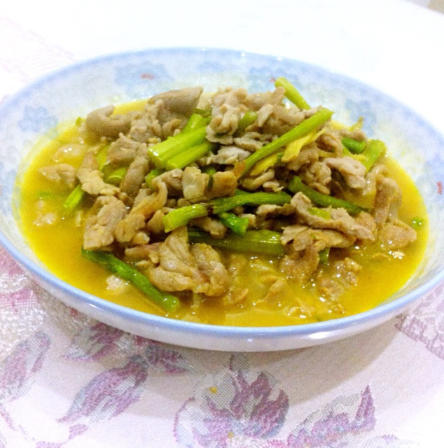 芦笋炒肉