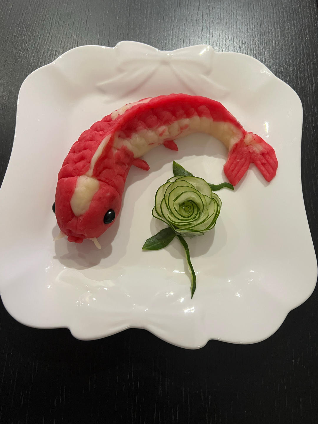 锦鲤年糕～年年有余🐟（纯手工,免模具版）