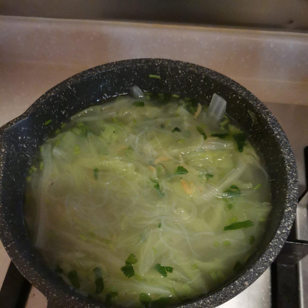 白菜粉丝汤
