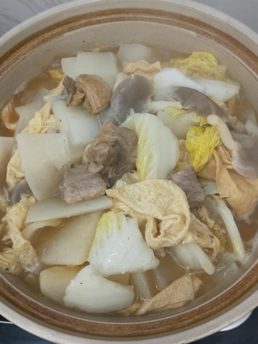 砂锅烩菜的做法