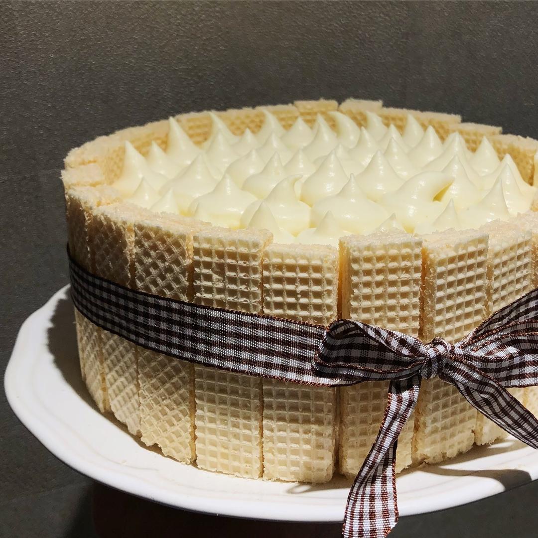 榴莲威化蛋糕【曼食慢语】