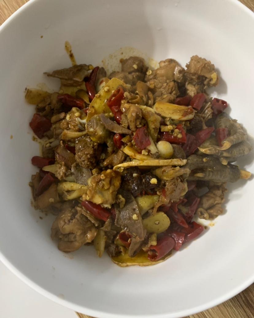干煸辣子鸡