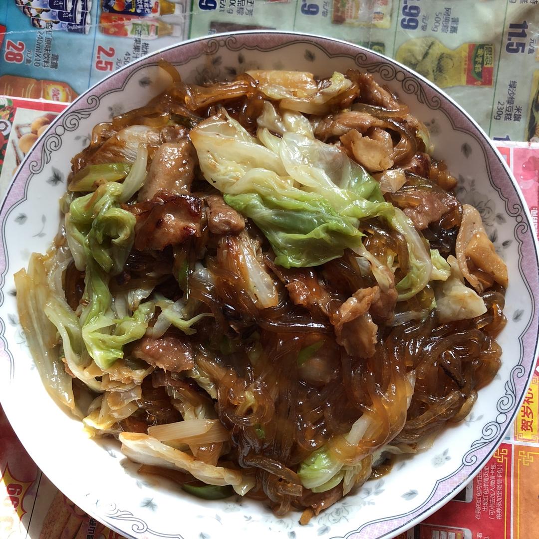 白菜炖粉条