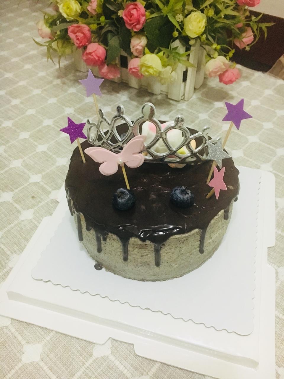 淋面蛋糕（安佳淡奶油式巧克力甘纳许）