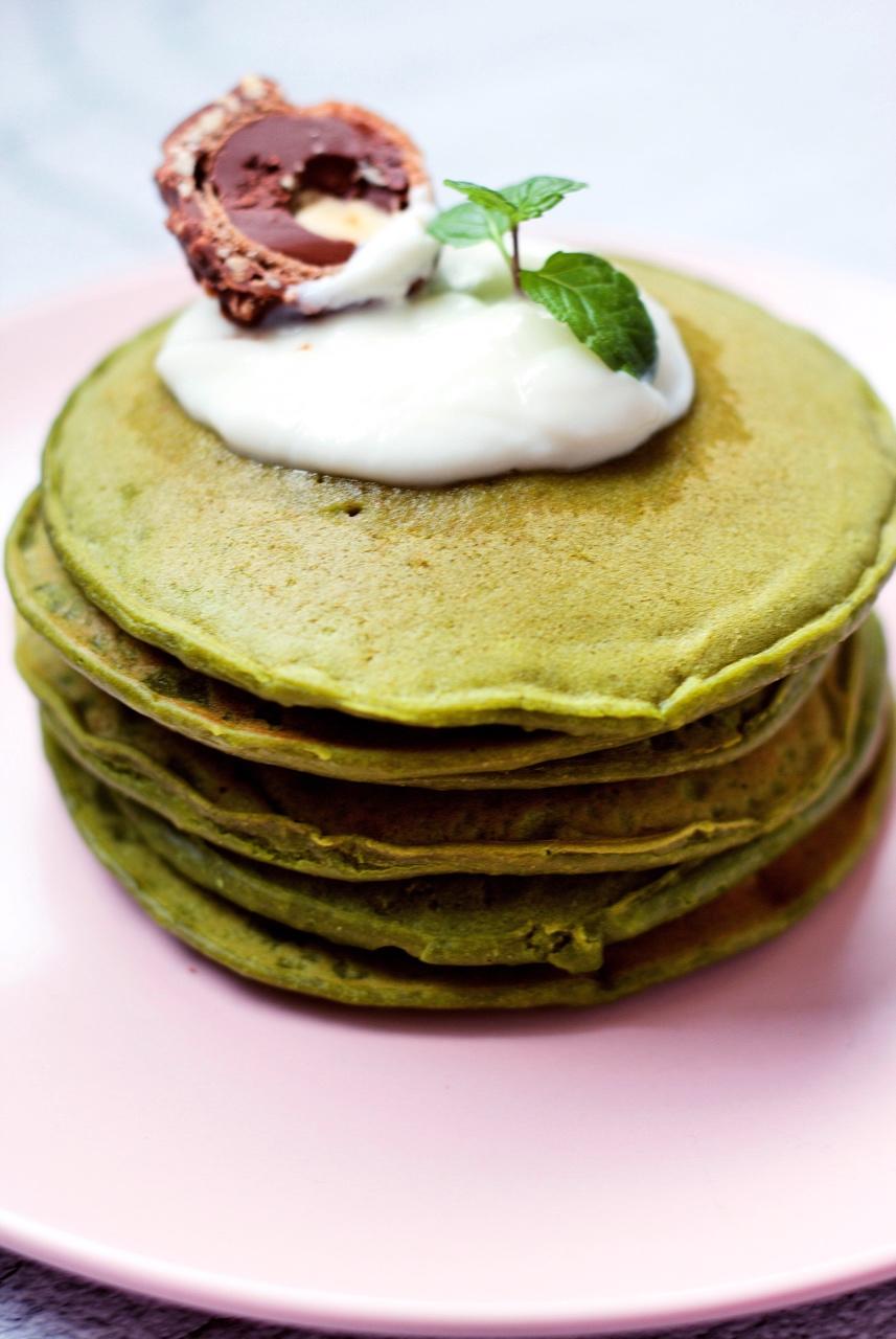 吴太太太太做的茬早餐8—抹茶松饼(无油)