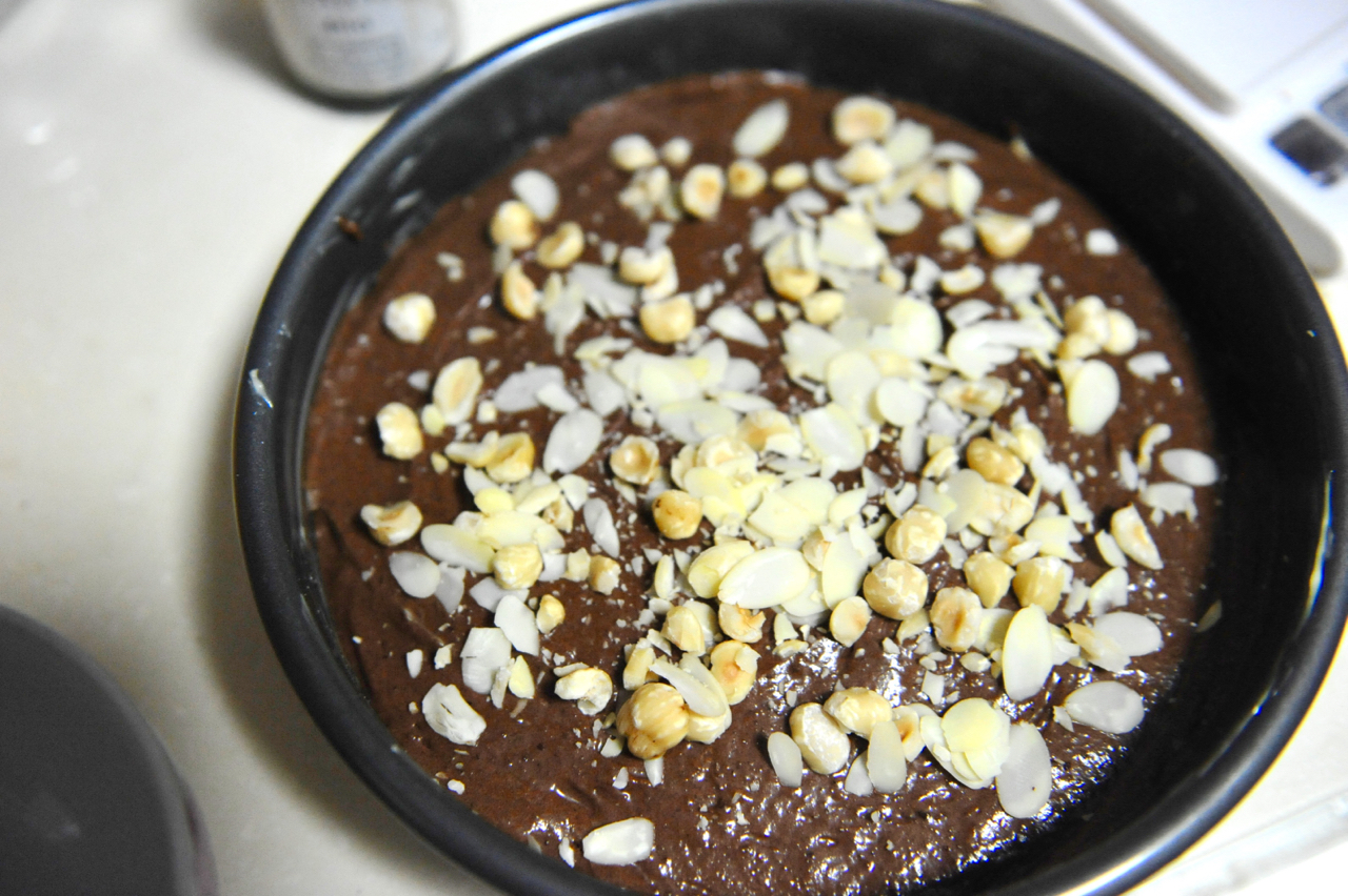 【Best Comfort Food】入口即化的荞麦巧克力榛子蛋糕的做法 步骤8