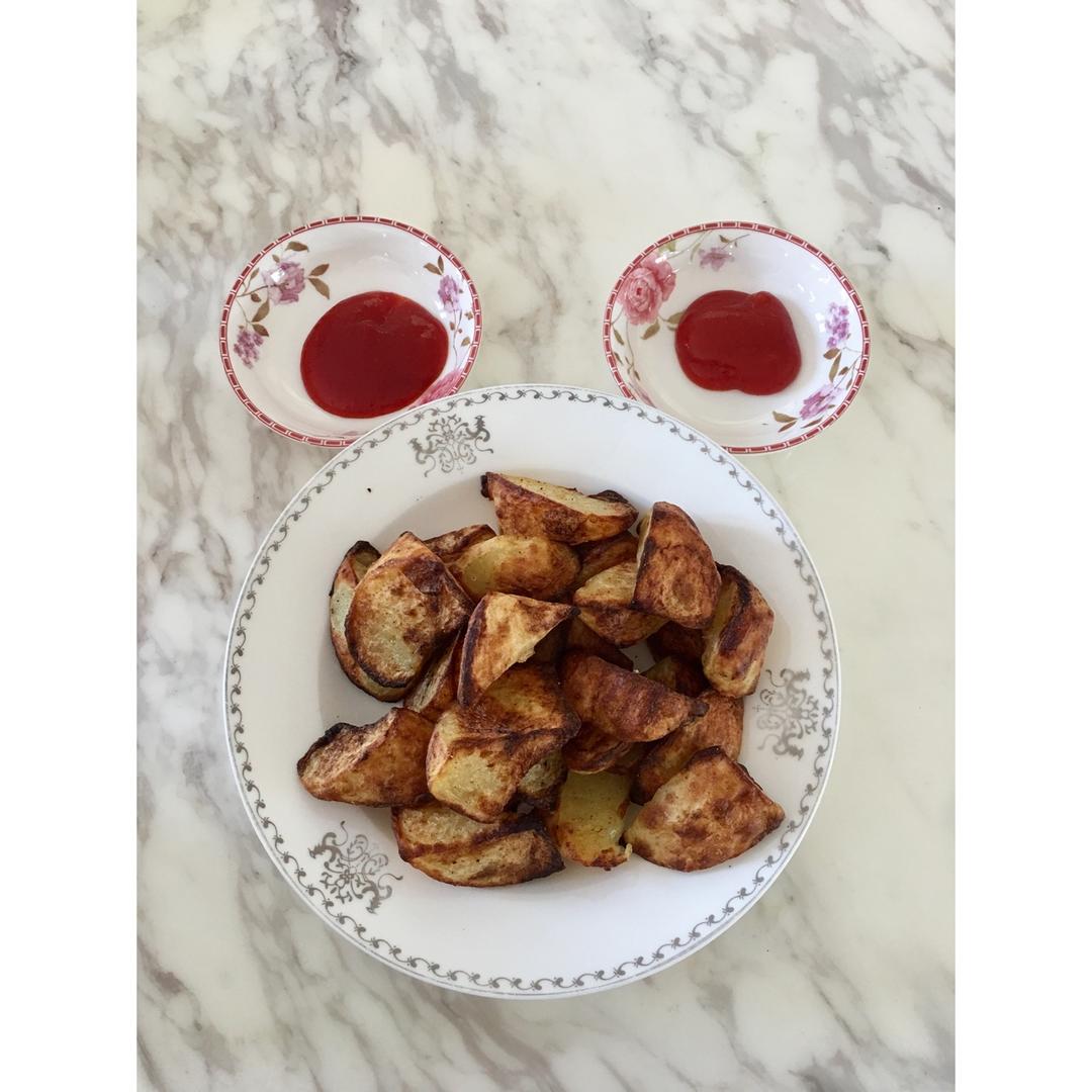 空气炸锅炸薯角