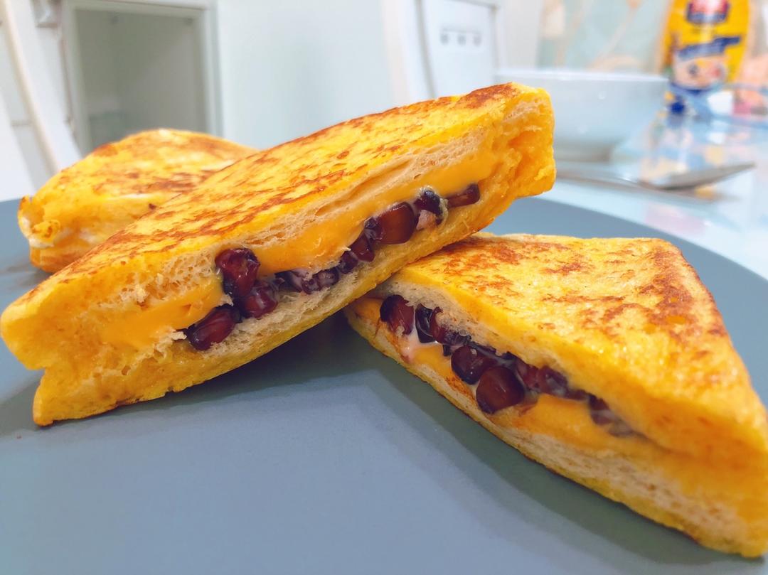 全麦吐司香蕉饼