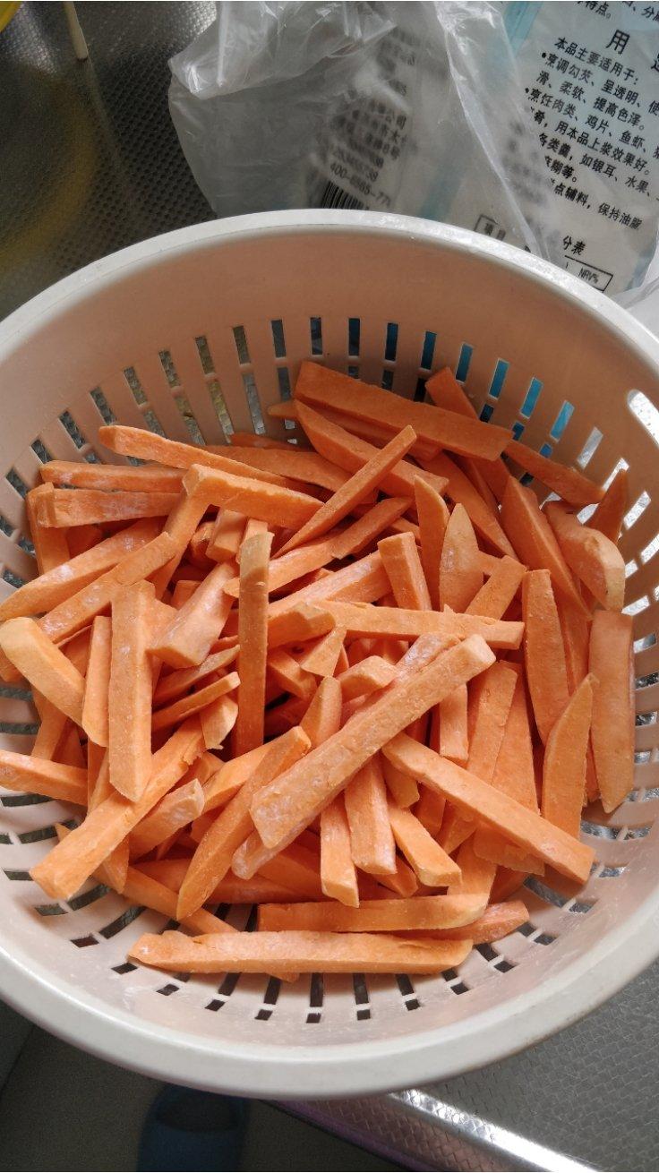 超简单的炸薯条🍟 红薯🍠