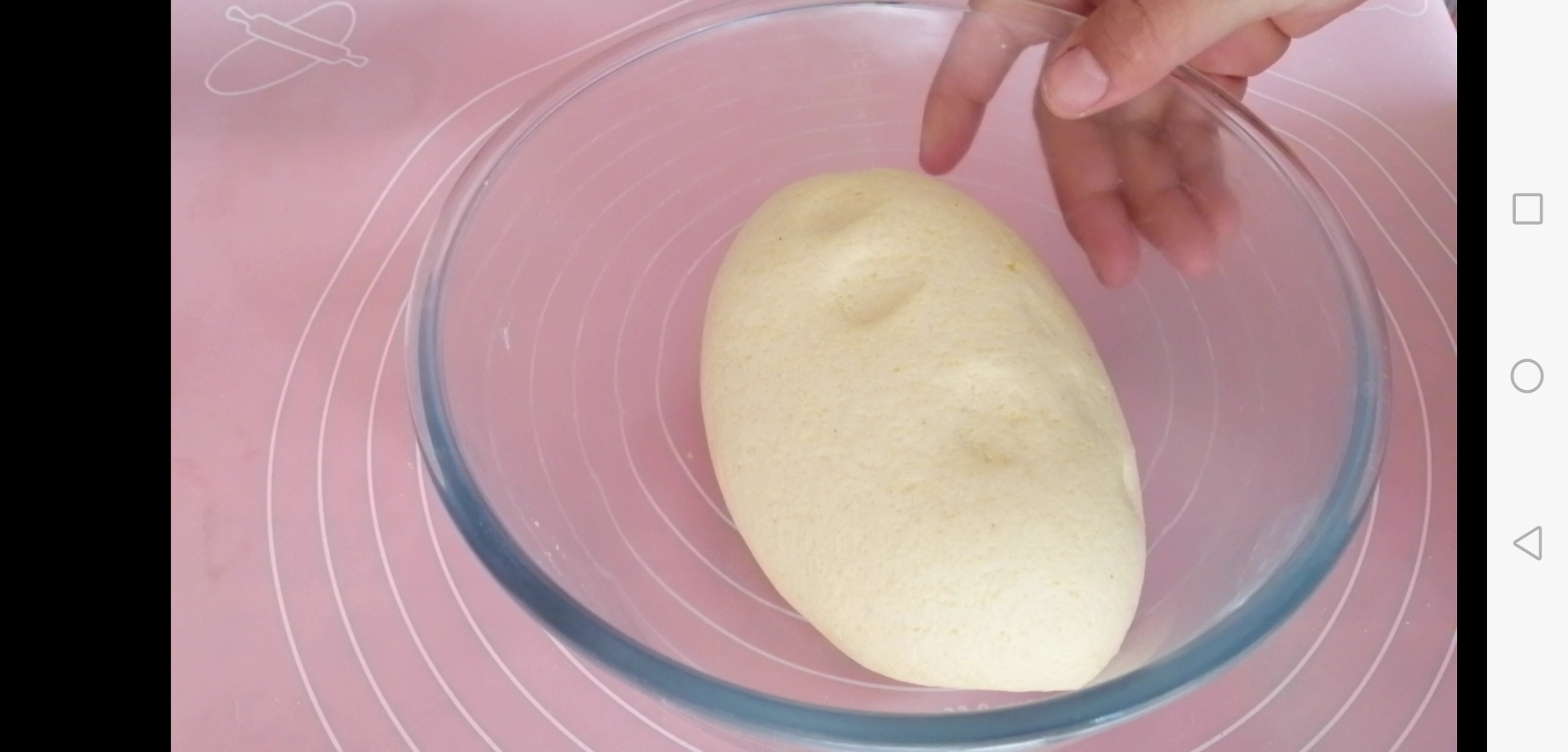 玉米面荷叶饼的做法 步骤3