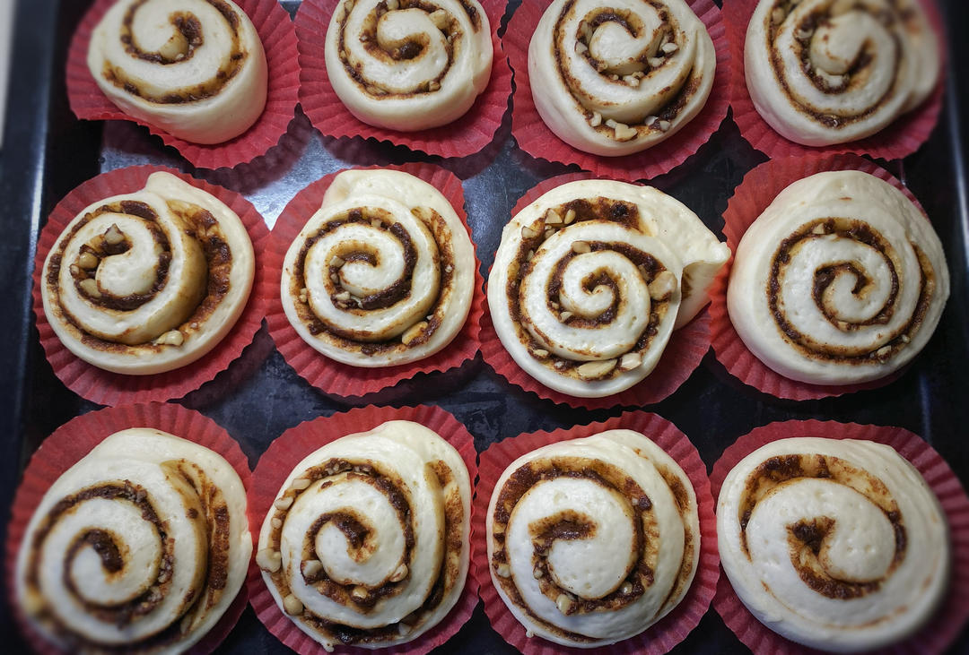 红糖核桃肉桂卷（超柔软）