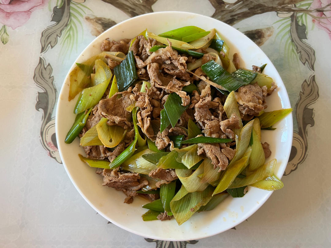 葱爆羊肉~味道超赞不膻有诀窍