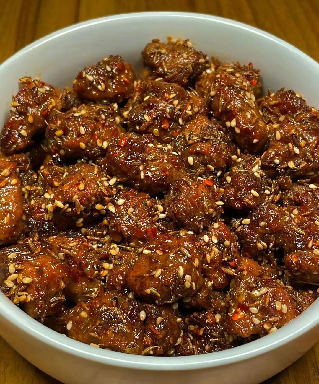 孜然羊肉的做法