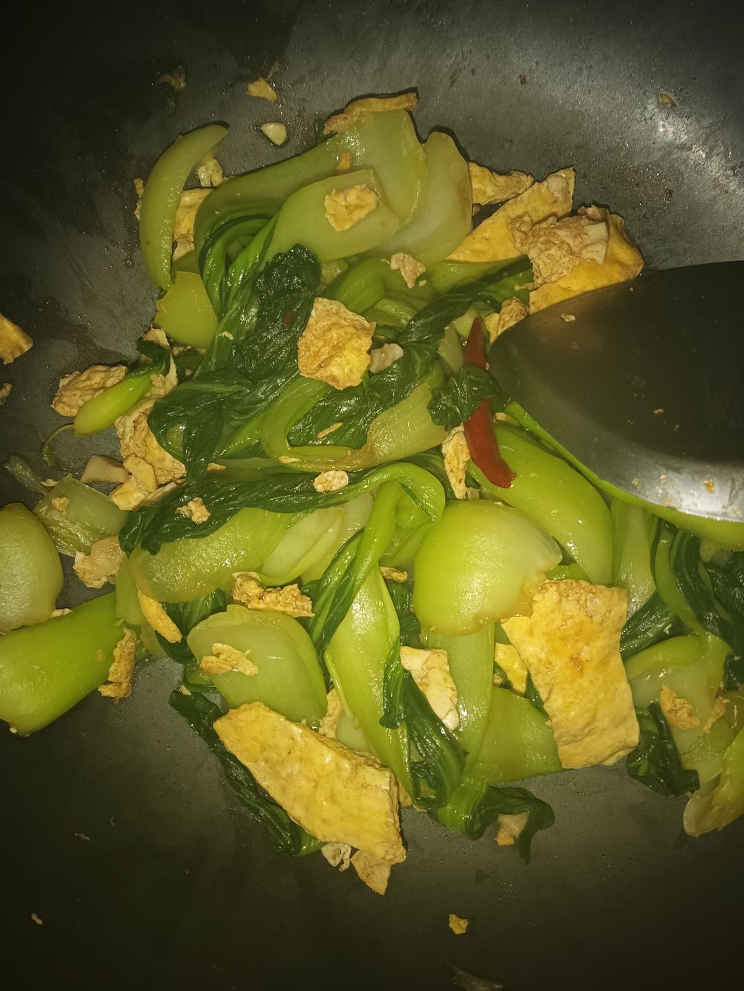 减脂餐-上海青炒鸡蛋