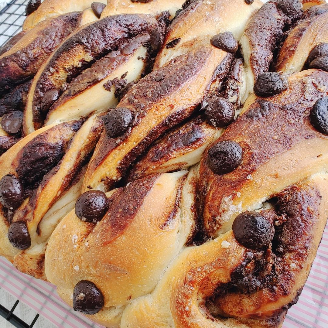 榛果巧克力卷的做法