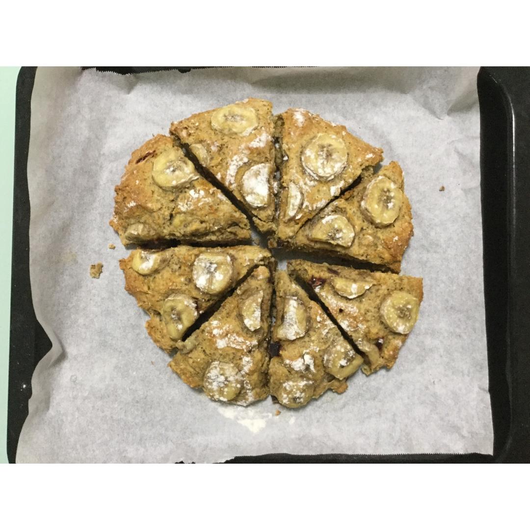 优格咸香蕉南瓜苏打面包【健康主食】