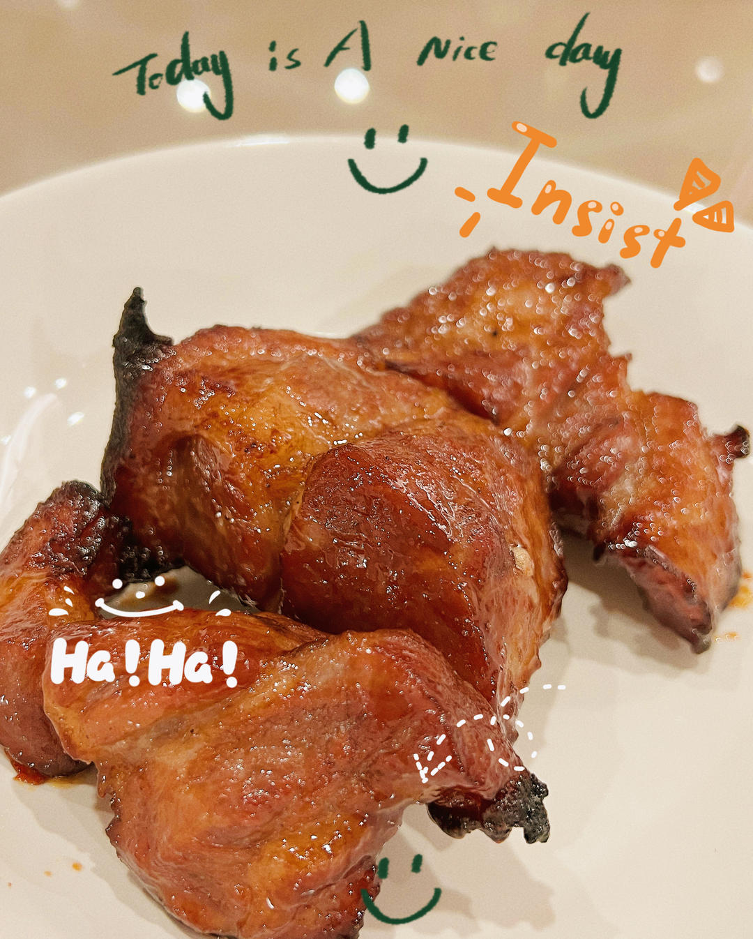 蜜汁叉烧（烤箱版）