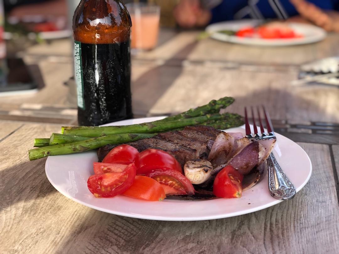 鸡肉杂蔬烧烤