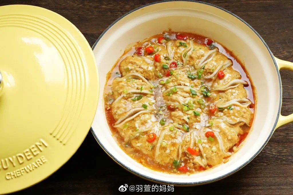 北鼎焖焗锅食谱｜萝卜酿肉的做法