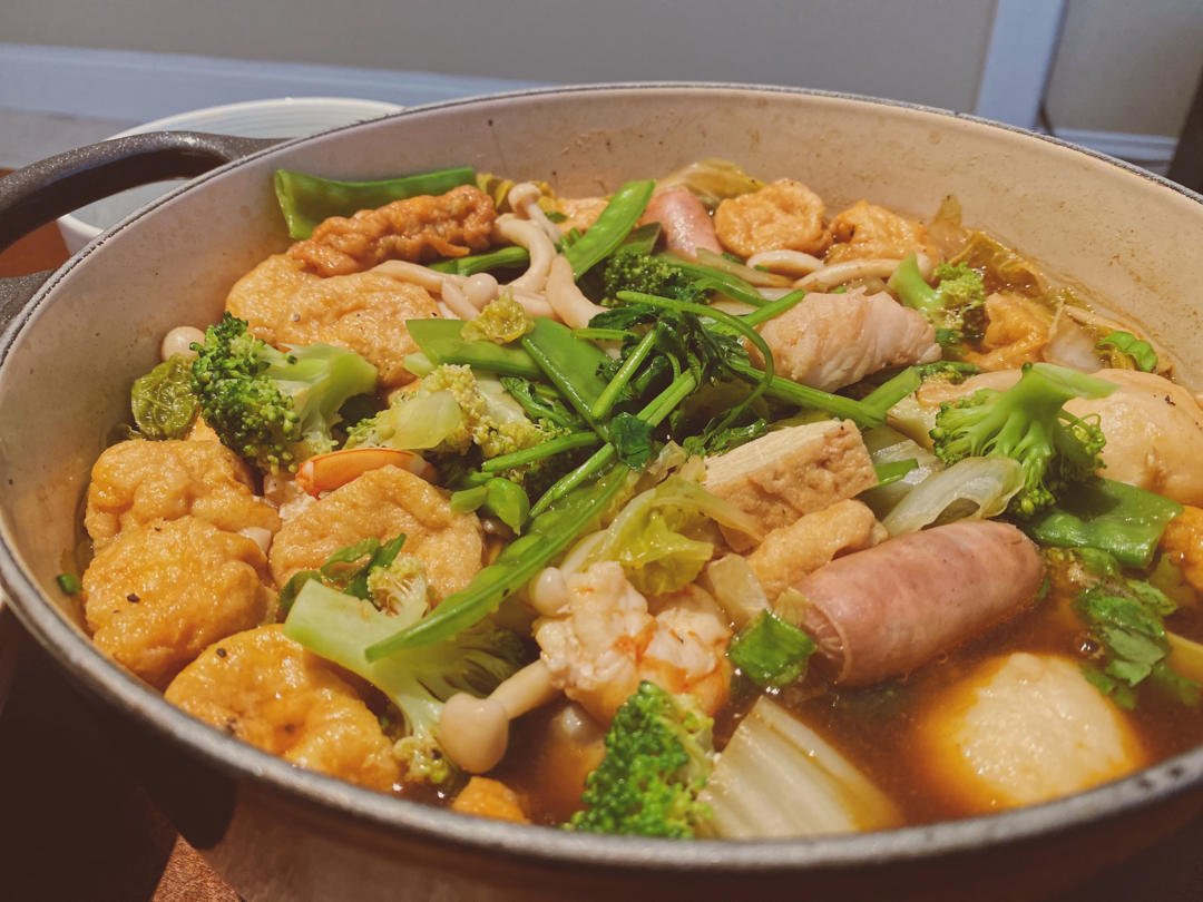 鲜得人心：八珍海鲜豆腐煲