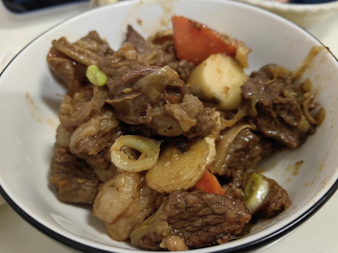 山药炖牛腩