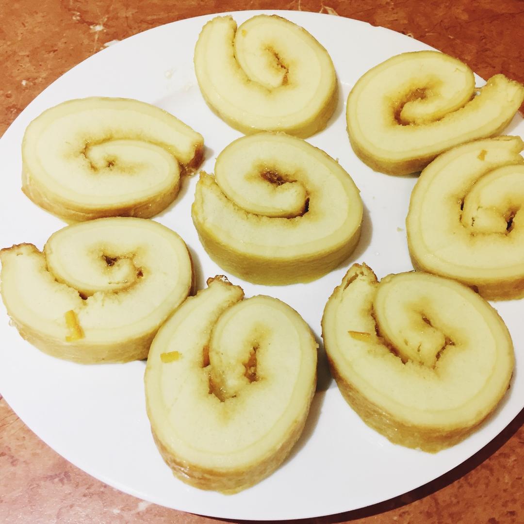 原味蛋糕卷
