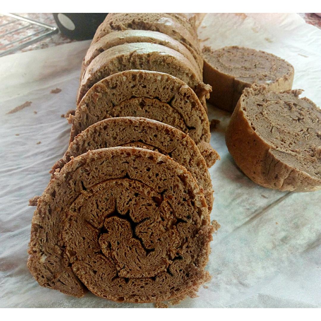 可可戚风蛋糕卷