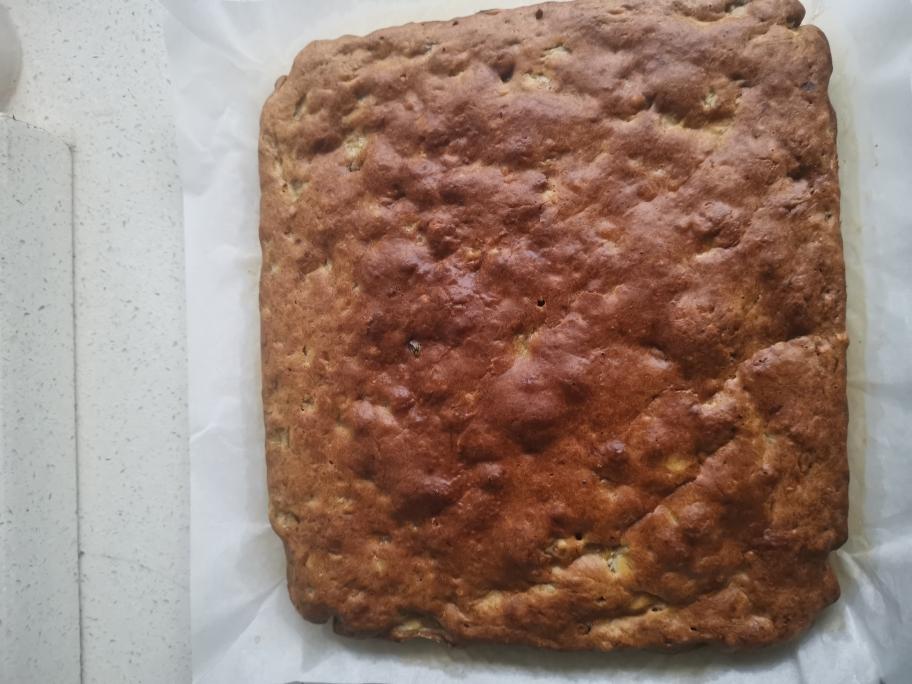 香蕉核桃蛋糕（低油少糖健康版）