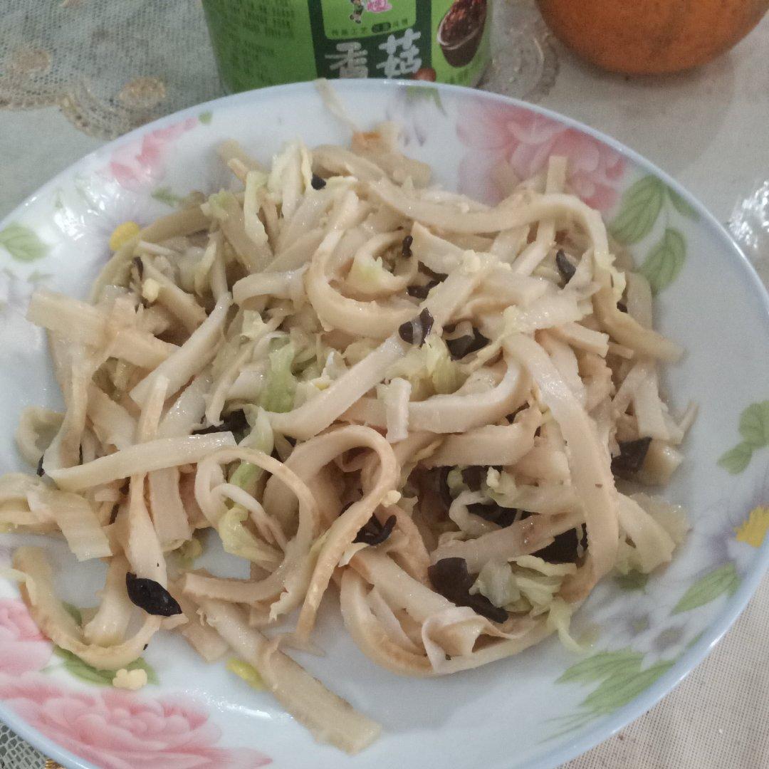 北方家常炒饼丝（简易版）