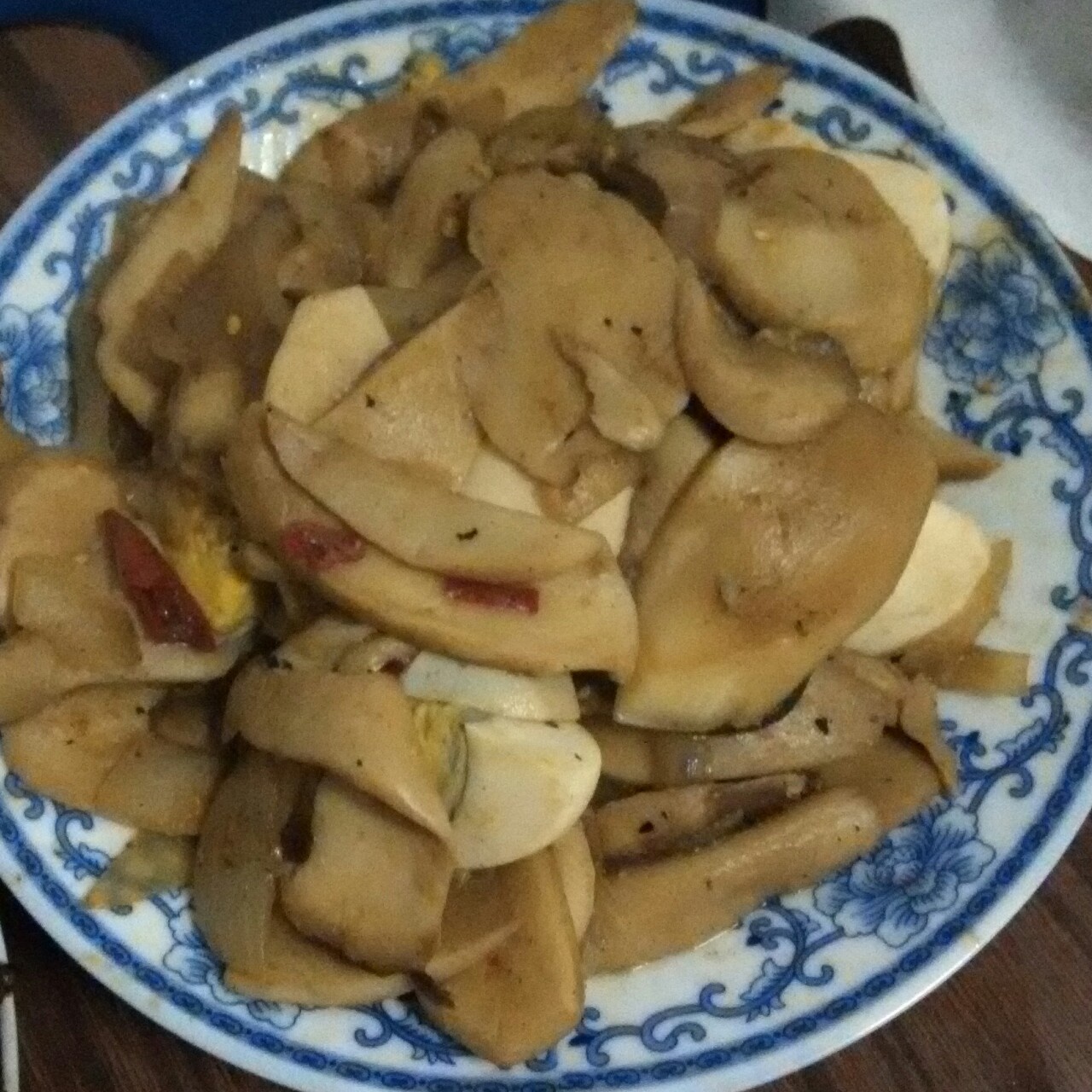 洋葱遇到杏鲍菇