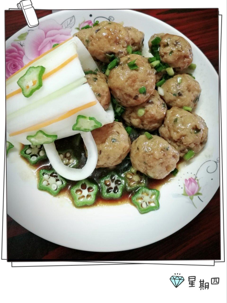 水汆肉丸(创意系列)