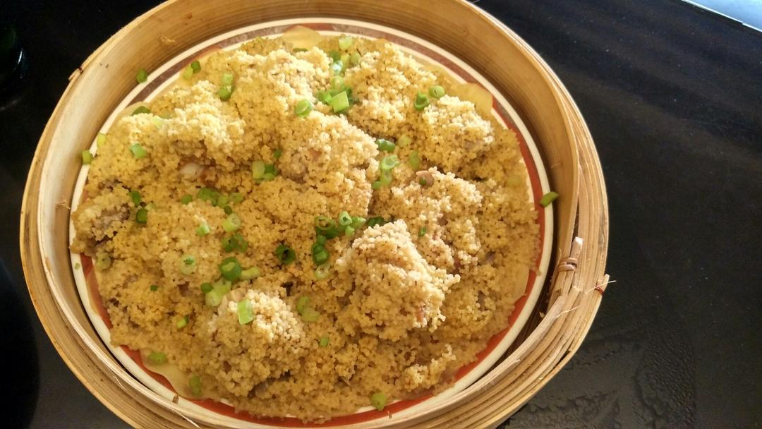 小米蒸排骨